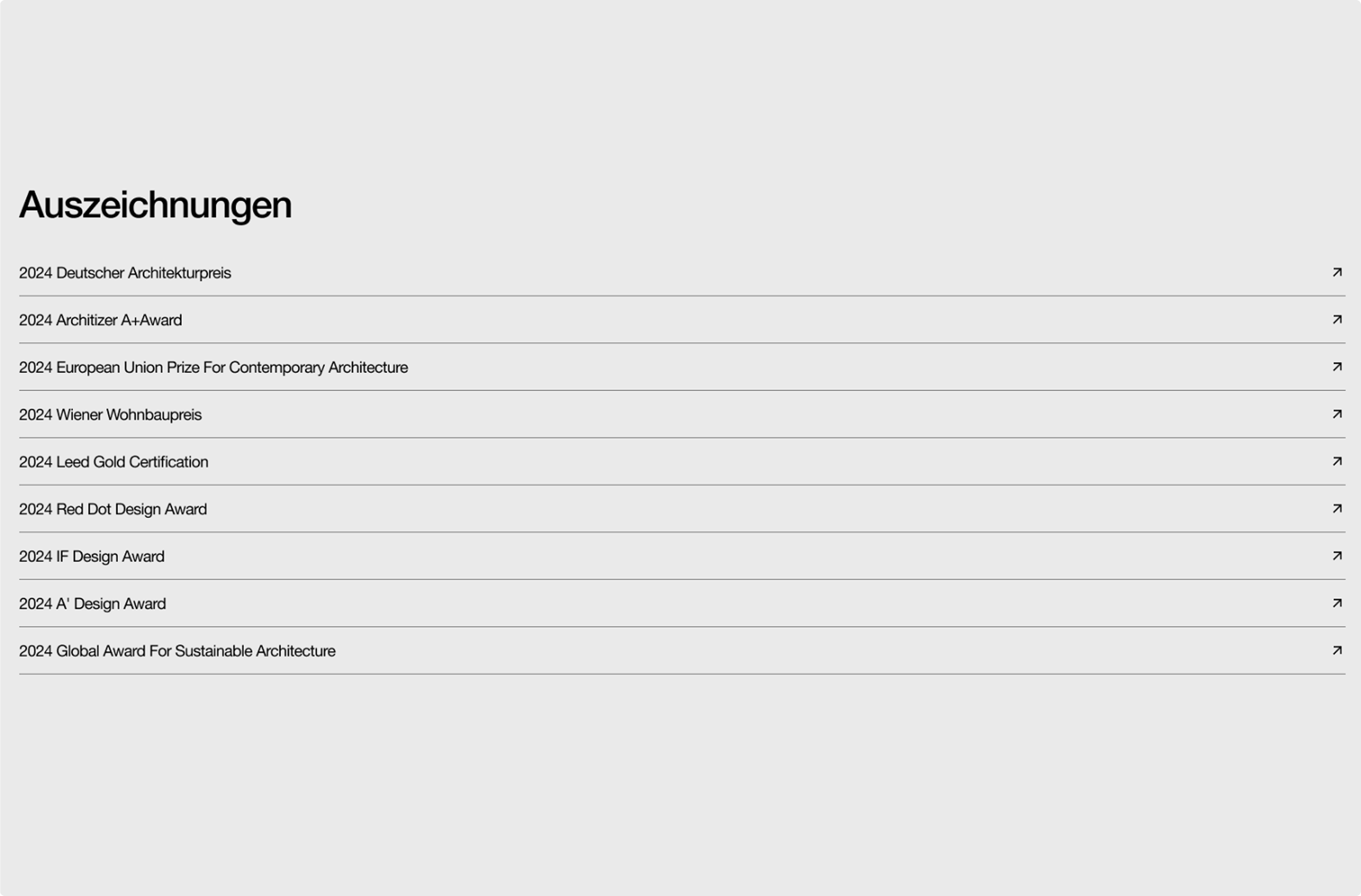 Heininger Ingenieure — Auszeichnungen